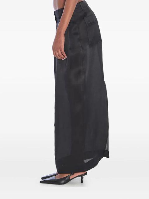 KHAITE Lucian skirt - Black