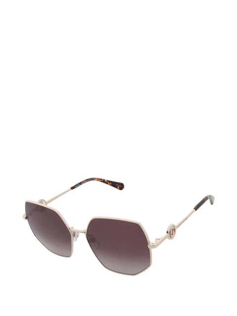 Marc Jacobs geometric-frame sunglasses - Gold - zdjęcie produktu nr 2