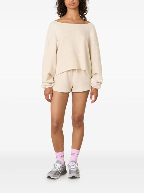 American Vintage Itonay boat-neck sweatshirt - Neutrals