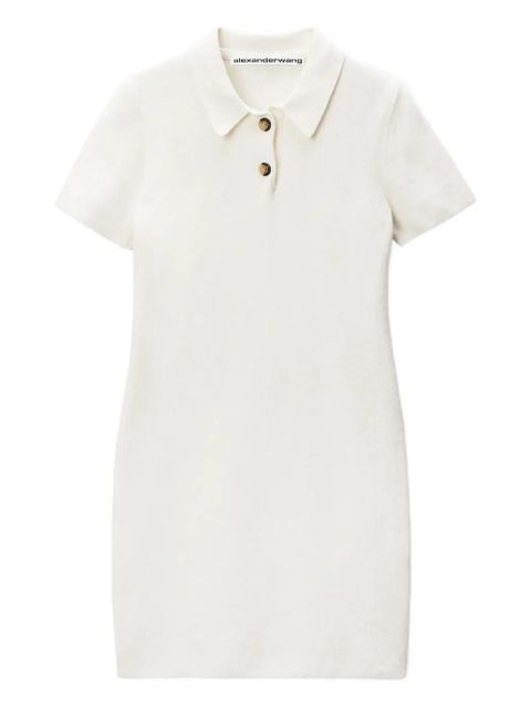 Alexander Wang chenille mini dress - Neutrals - zdjęcie produktu nr 1