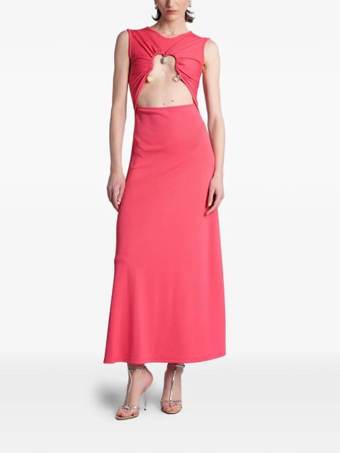 Christopher Esber Hiero stone-embellished cut-out maxi dress - Pink - zdjęcie produktu nr 1