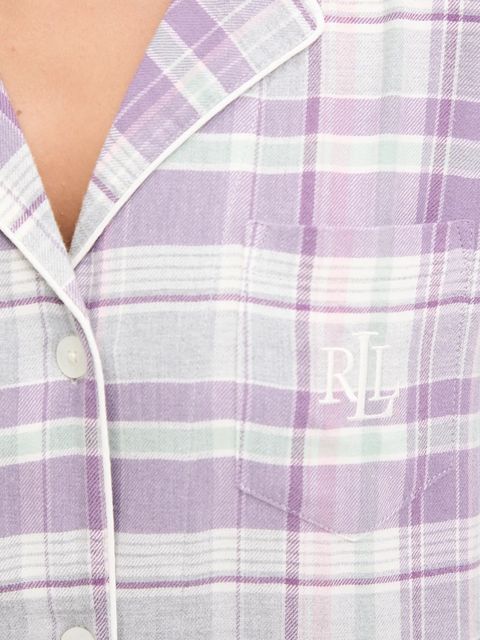 Lauren Ralph Lauren piżama damska kolor fioletowy ILN92448