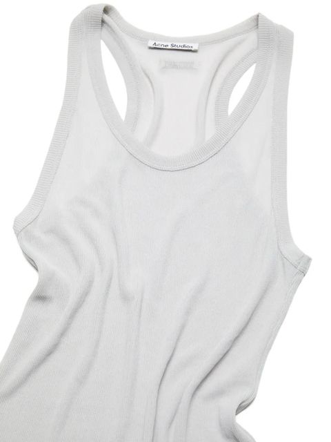 Acne Studios ribbed vest top - Grey