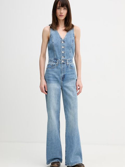 Levi's kombinezon jeansowy DNM VEST WIDELG - zdjęcie produktu nr 1