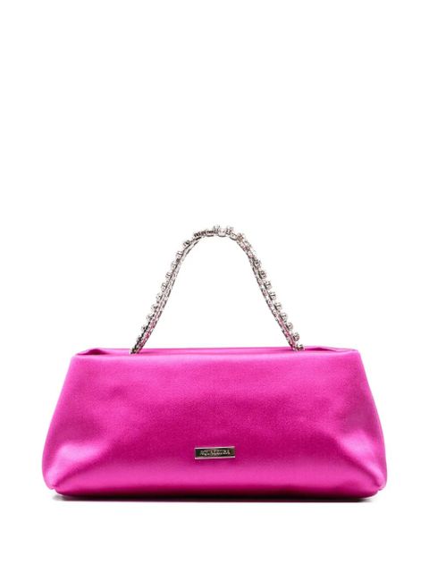 Aquazzura mini Temptation crystal-embellished tote bag - Pink - zdjęcie produktu nr 1