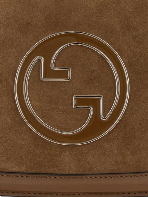 Gucci large Blondie Interlocking G cross body bag - Brown