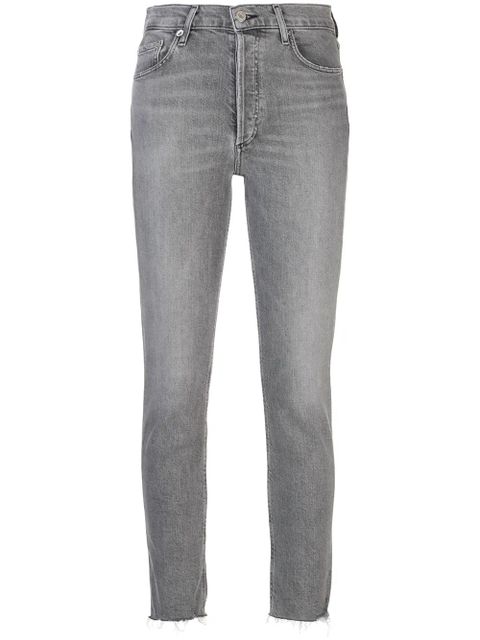 AGOLDE high rise Nico slim-fit jeans - Grey - zdjęcie produktu nr 1