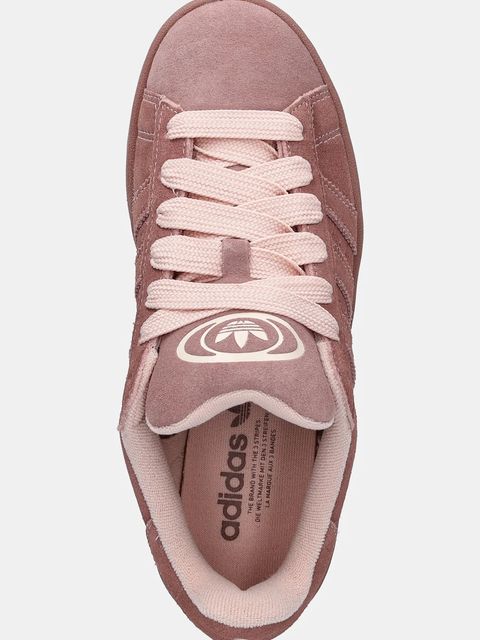 adidas Originals sneakersy zamszowe Campus 00s damskie kolor różowy IH4360