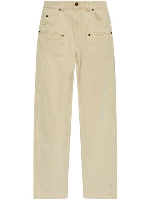 ISABEL MARANT Betiane trousers - Neutrals - zdjęcie produktu nr 1