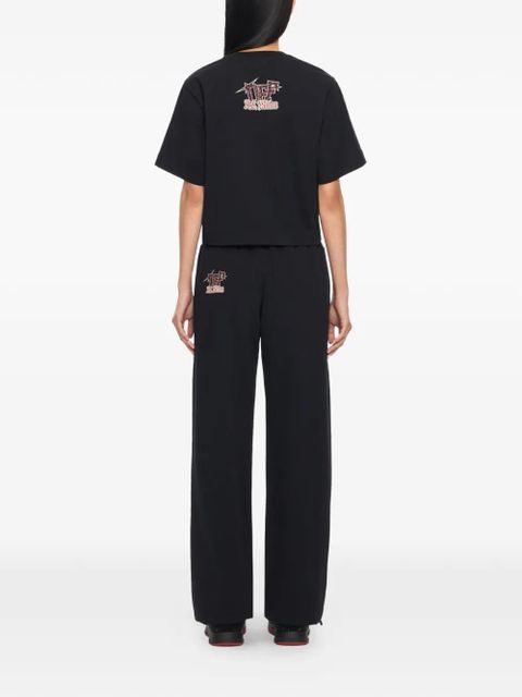 Off-White x AC Milan logo-print T-shirt - Black