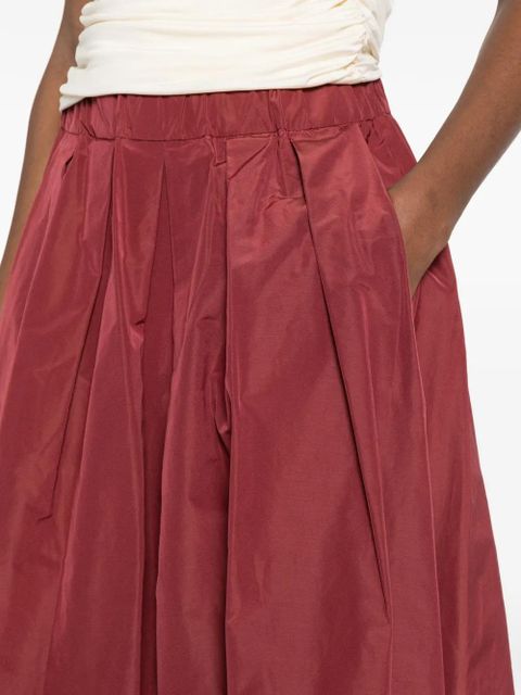Weekend Max Mara pleated skirt - Red
