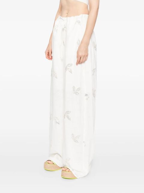 Marques'Almeida sequin-embellished trousers - White - zdjęcie produktu nr 2