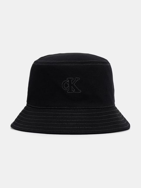 Calvin Klein bucket hat bawełniany - zdjęcie produktu nr 1