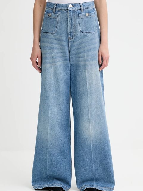 MUNTHE jeansy LODWAR damskie kolor niebieski 253148025305 - zdjęcie produktu nr 1