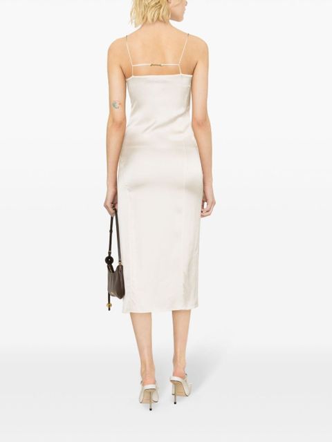 Jacquemus La Robe slip dress - White - zdjęcie produktu nr 2
