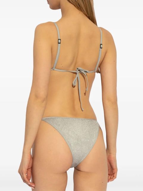 Bond-eye Luana triangle bikini top - Grey