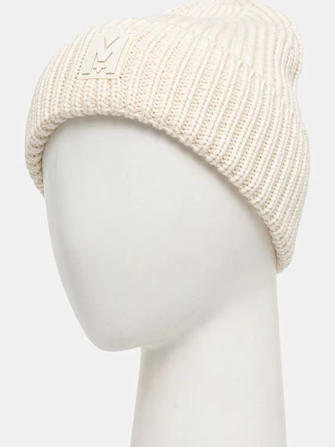 MACKAGE czapka wełniana kolor beżowy wełniana JUDE-WZ