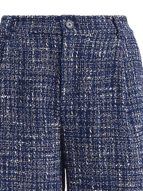 Lauren Ralph Lauren pleated bouclé shorts - Blue - zdjęcie produktu nr 2