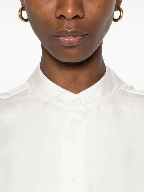 Róhe silk shirt - Neutrals