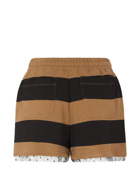 Valentino Garavani striped trim shorts - Neutrals - zdjęcie produktu nr 2