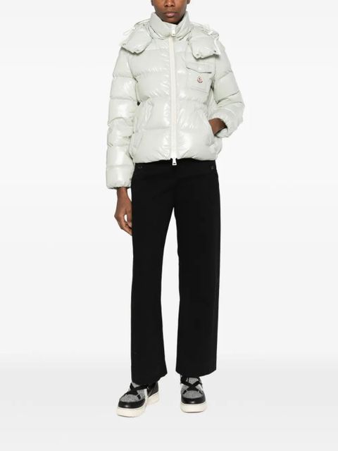 Moncler Andro padded shiny jacket - Green - zdjęcie produktu nr 2