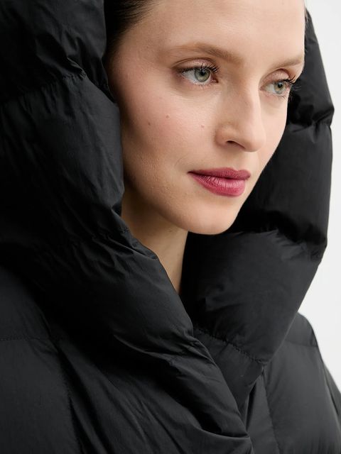 Calvin Klein kurtka kolor czarny zimowa oversize LV044D541G