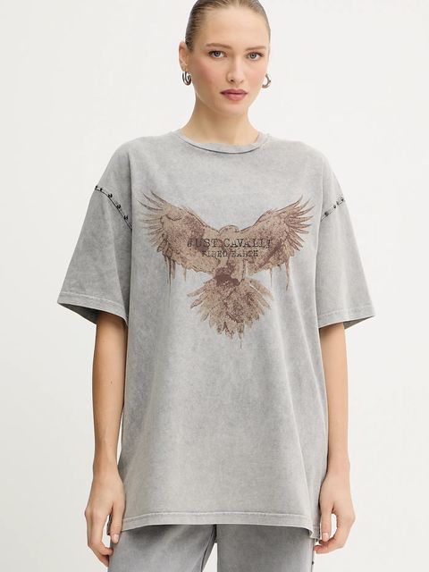 Just Cavalli t-shirt bawełniany - zdjęcie produktu nr 1