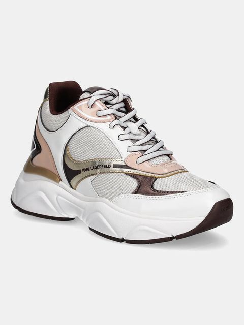 Karl Lagerfeld sneakersy KOMET WEDGE kolor biały KL65724 - zdjęcie produktu nr 1