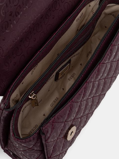 Guess torebka IDRA kolor bordowy HWGG81 57200