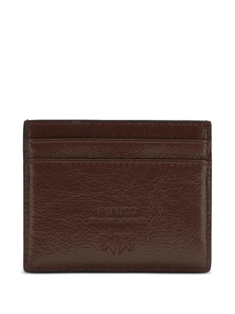 PINKO logo-plaque card holder - Brown - zdjęcie produktu nr 2