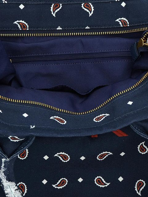 PINKO paisley-pattern tote bag - Blue