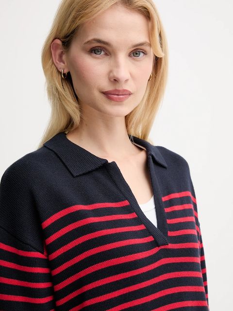 Pepe Jeans sweter damski kolor granatowy lekki PL7000012