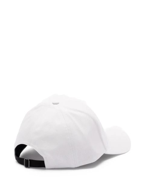 Moncler logo-patch baseball cap - White - zdjęcie produktu nr 2
