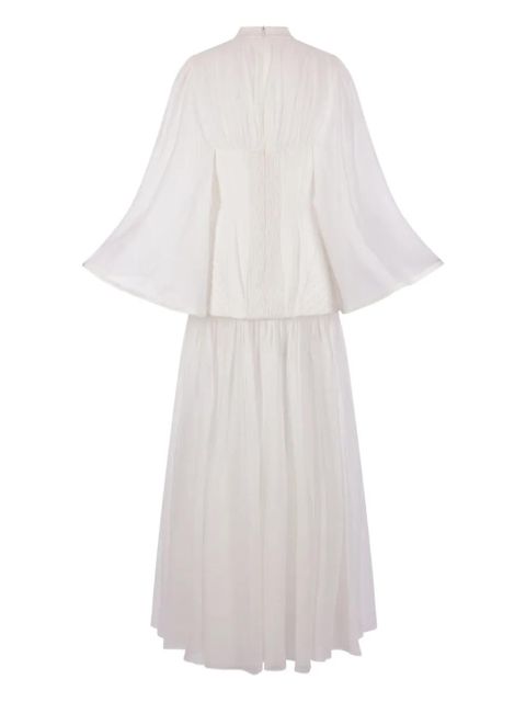 ZIMMERMANN pleated dress - White - zdjęcie produktu nr 2