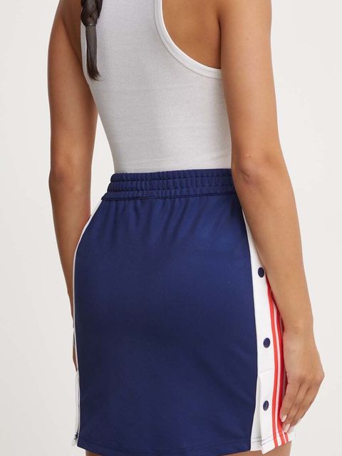 adidas Originals spódnica kolor granatowy mini prosta IU2469