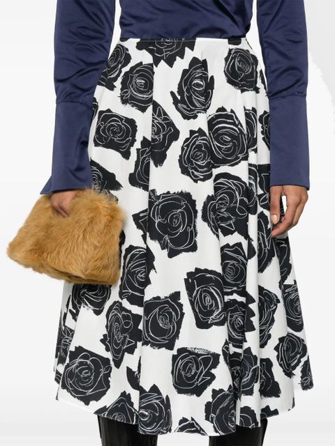 Marni Luna midi skirt - White