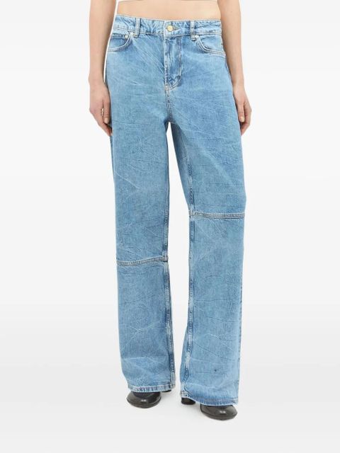 GANNI wide-leg jeans - Blue - zdjęcie produktu nr 1