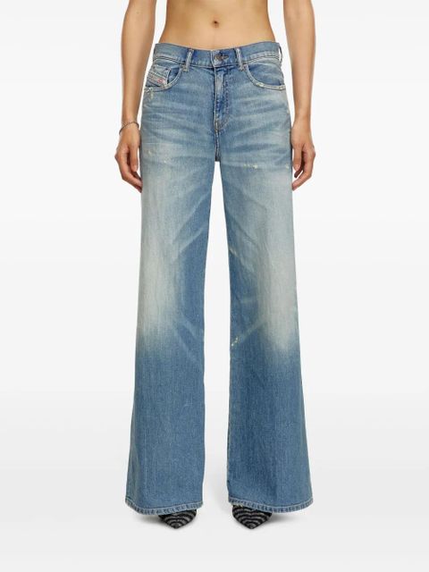 Diesel D-Akemi cotton-blend jeans - Blue