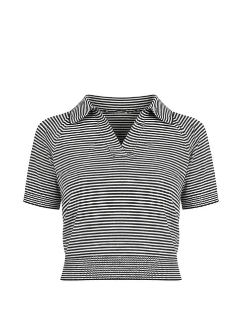 Weekend Max Mara striped T-shirt - Black - zdjęcie produktu nr 1