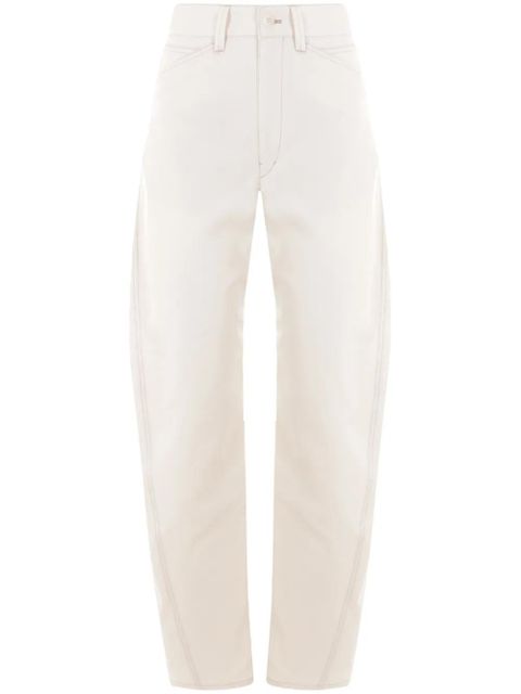 LEMAIRE twisted trousers - White - zdjęcie produktu nr 1