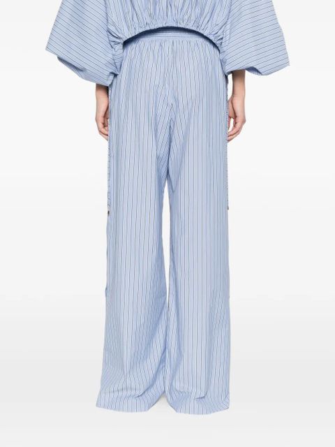ZIMMERMANN button-detail trousers - Blue