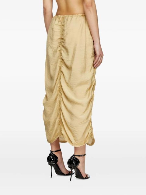 Diesel O-racle draped skirt - Brown