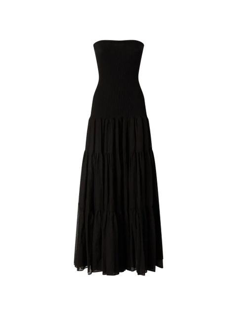 PINKO strapless maxi dress - Black - zdjęcie produktu nr 1
