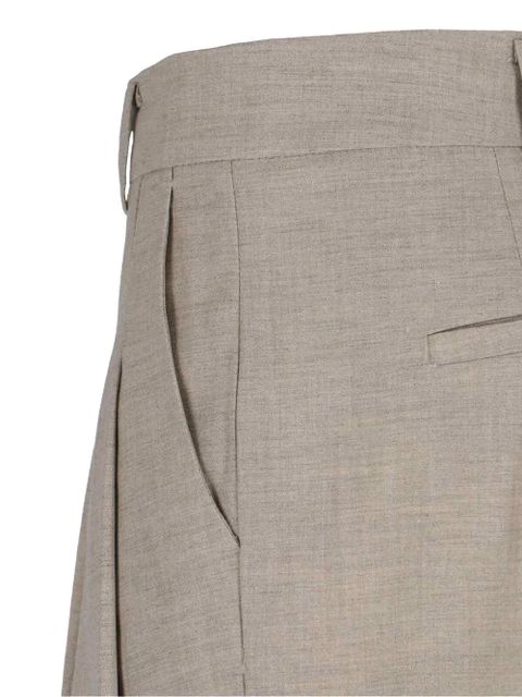 The Frankie Shop Gelso pleated trousers - Neutrals