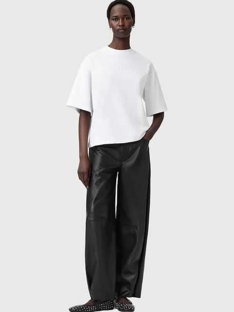 AllSaints t-shirt bawełniany damski kolor biały W088JD