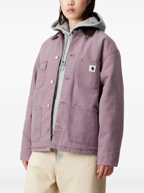 Carhartt WIP OG Michigan corduroy-collar jacket - Pink