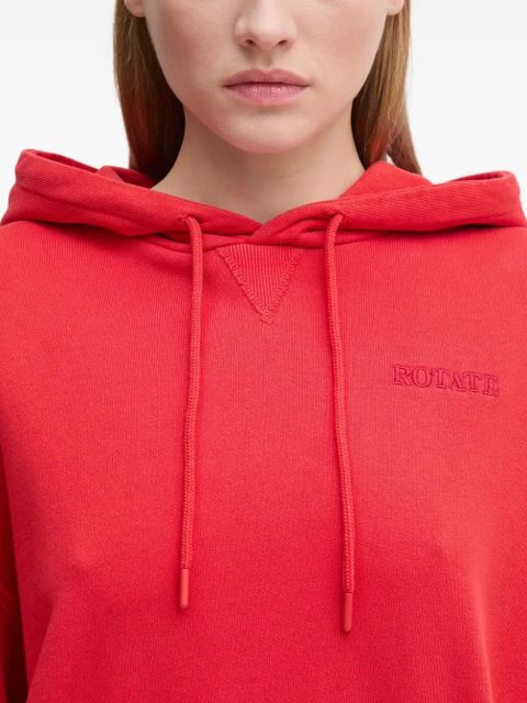 ROTATE BIRGER CHRISTENSEN logo-embroidered hoodie