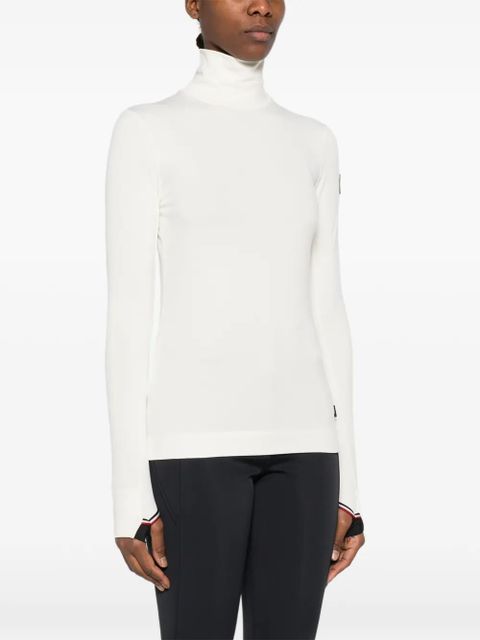Moncler Grenoble roll-neck top - White