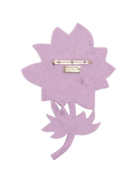 Essentiel Antwerp flower brooch - Purple - zdjęcie produktu nr 2