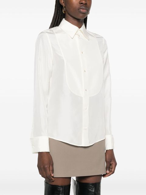 Burberry silk shirt - Neutrals - zdjęcie produktu nr 2